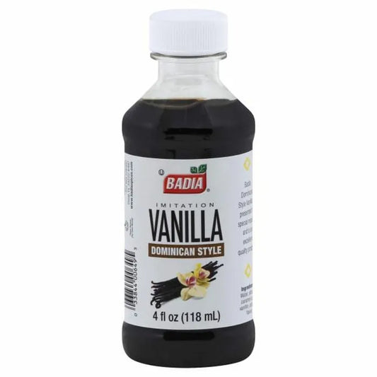 "Badia" Spices Vanilla, Imitation, Dominican Style 118ml