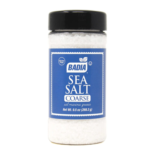 "BADIA" SEA SALT COARSE 9.5oz