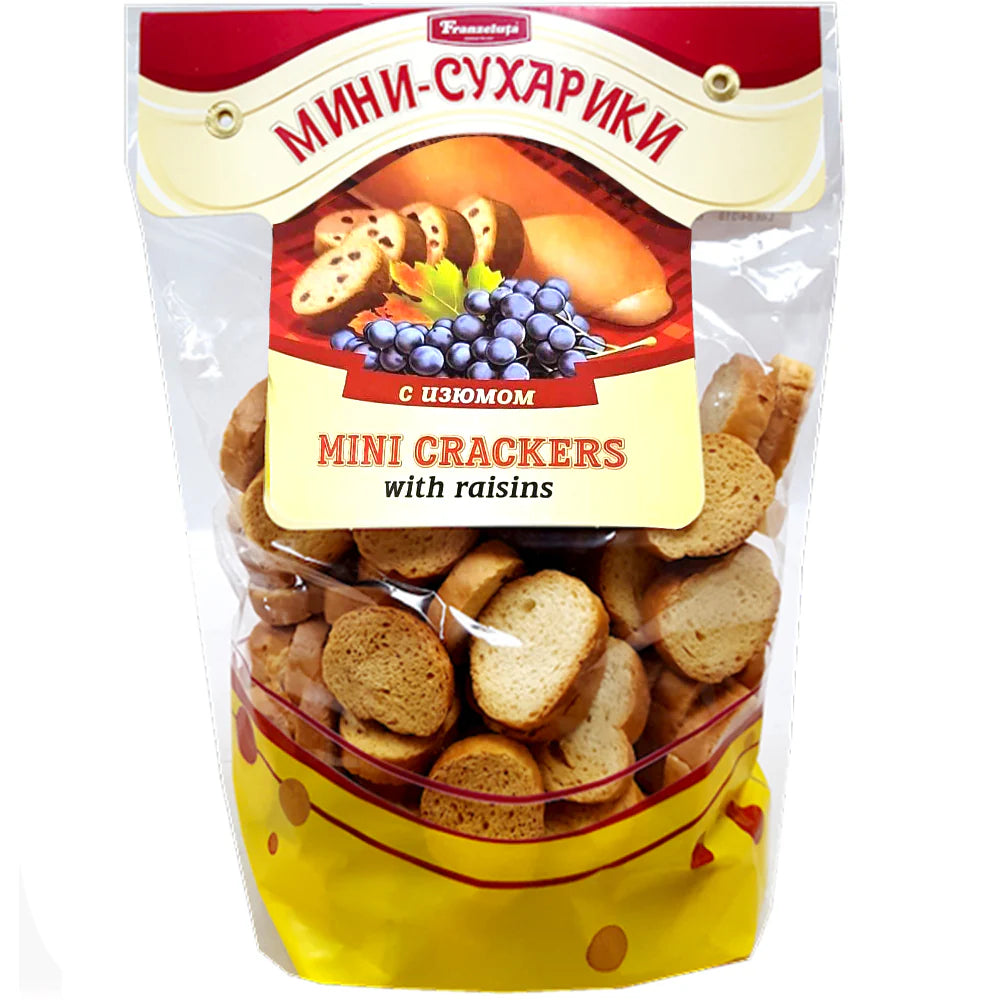 "Franzeluta" Mini-Crackers with Raisins 200g