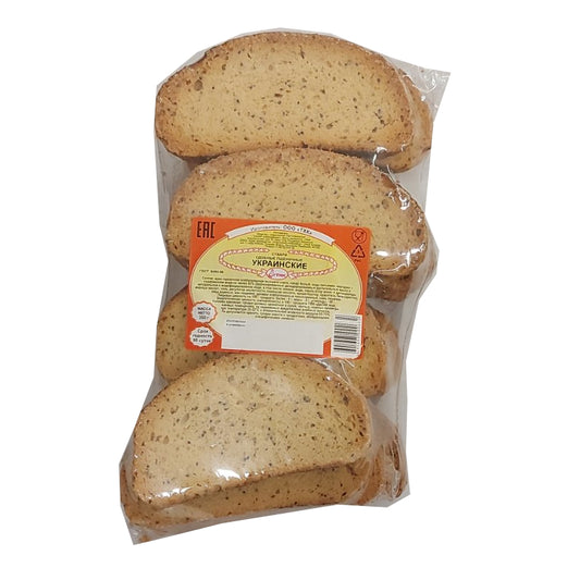 Aleks Dried Bread with Poppy Seed "Ukrainskie" 350g