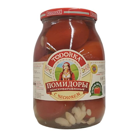"TODORKA" Marinated Tomatoes Garlic 1kg