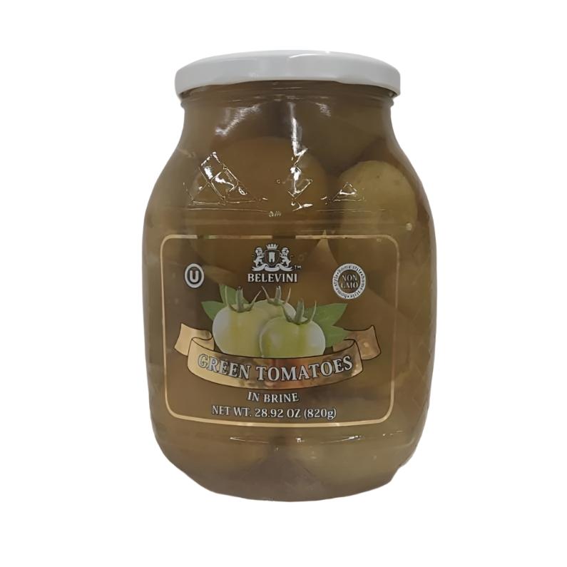 "BELEVINI" Green Tomatoes in Brine 820g