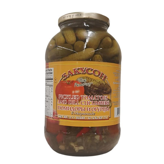 "Zakuson" Assorted Pickled Veggies 2L