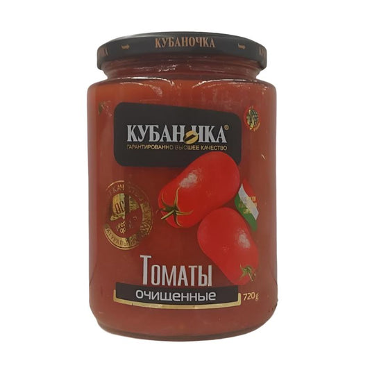 "Kubanochka" Peeled Tomato 720g