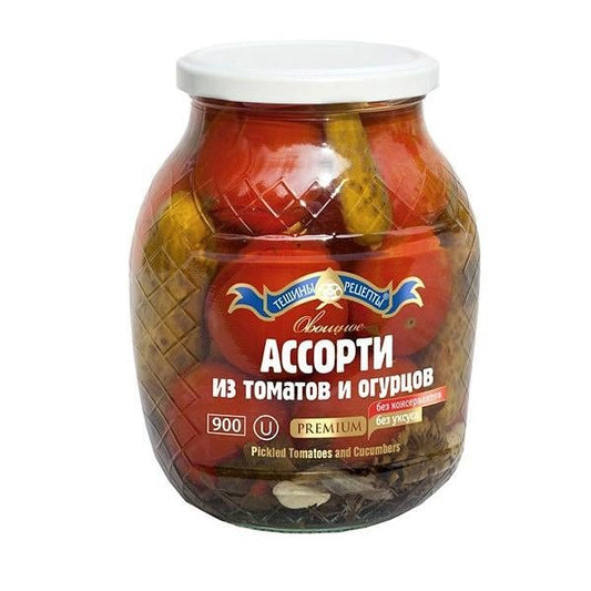 "Teshiny Recepty" Tomatoes & Pickles 840g