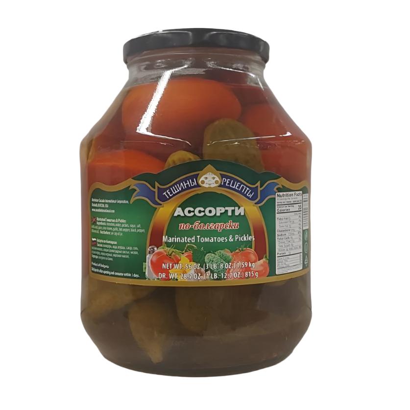 "Teshiny Recepty" Assorted Veggies Bulgarian Style 1.7L