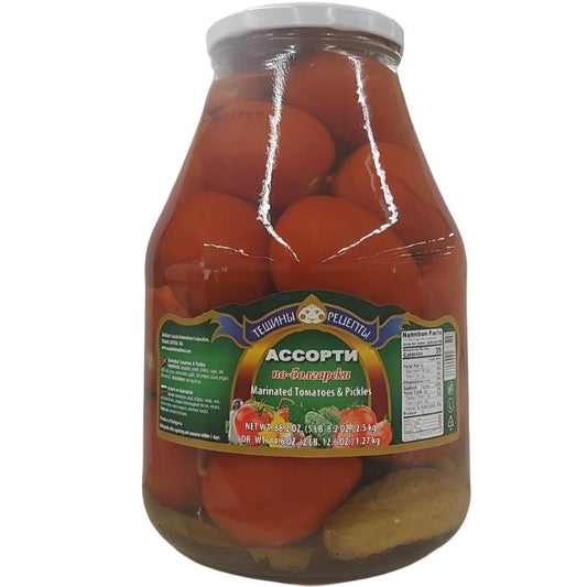 "Teshiny Recepty" Assorted Veggies Bulgarian Style 2650g