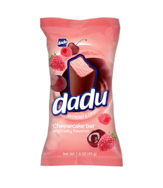 "DADU" Chesecake bar with Raspberry & Cherry 45g