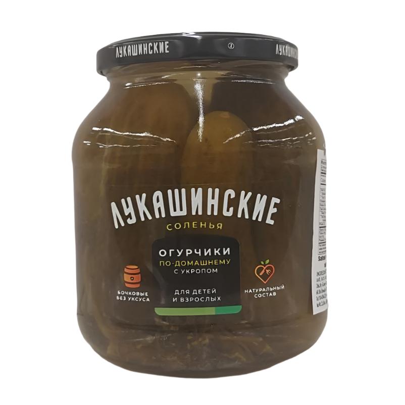 "Lukashinsky" Pickles with Dill 670g