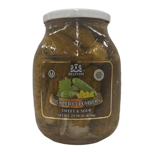 "Belevini" Pickles Sweet and Sour 840g
