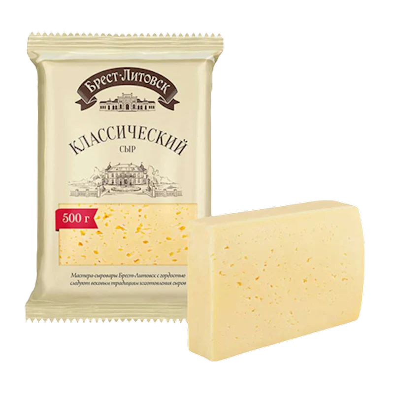 "Brest-Litovsk" Classic Cheese 500g