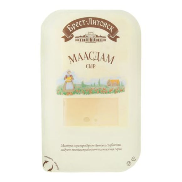 "Brest-Litovsk" Maasdam 45% 130g