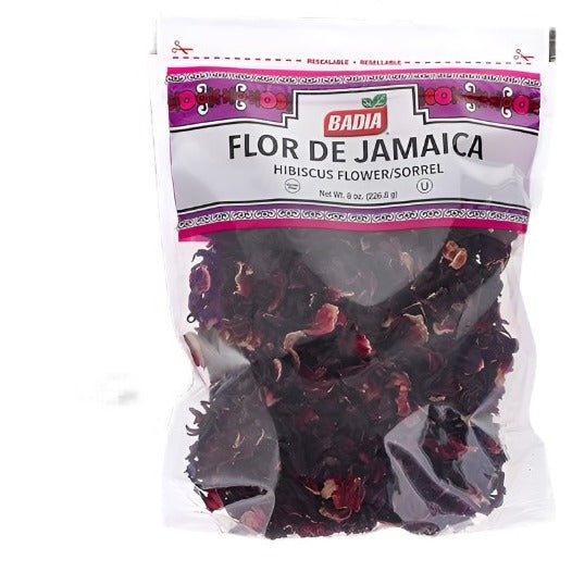 "Badia" Flor De Jamaica Hibiscus Flower Bundle 8oz