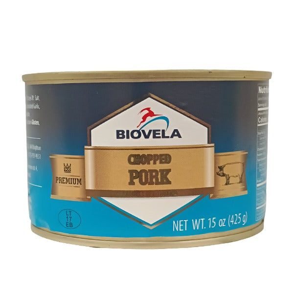 Biovela Chopped Pork 425g