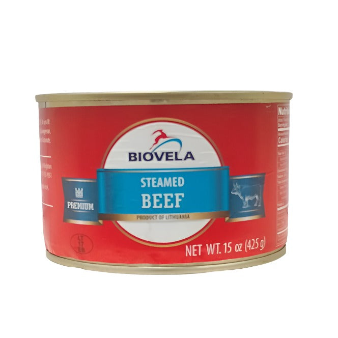 Biovela Steamed Beef 425g
