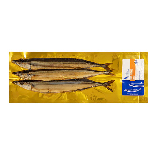 "North Fish" Cold Smoked Saury In Vacuum Pack ~0.5lb