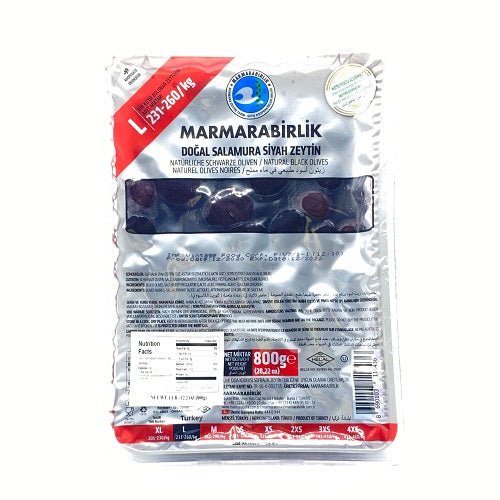 "MARMARABIRLIK" Black Olives 500g