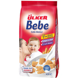 "Ulker" Milk Bebe Biscuits 400g