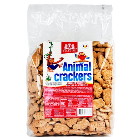 "Belevini" Animal Crackers 500g