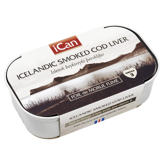 iCan Icelandic Cod Liver  115g