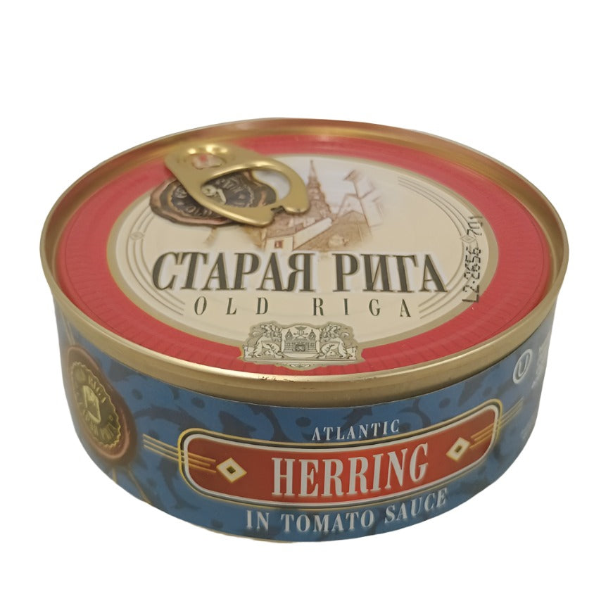 OLD RIGA Atlantic herring in tomato sauce 240g