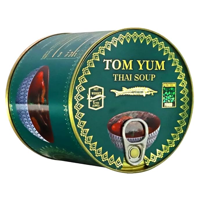 "Premium Food" Sturgeon Tom Yum Soup  530g