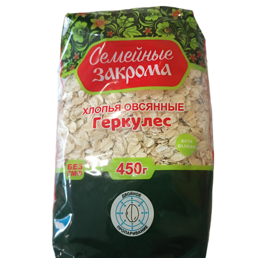 "Semejnye Zakroma" - Gerkules, Oat Flakes 450g