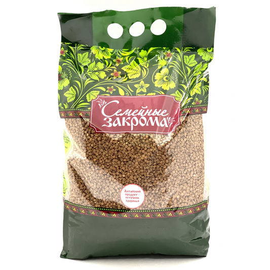 "Semejnye Zakroma" - Buckwheat Whole Grain 3kg