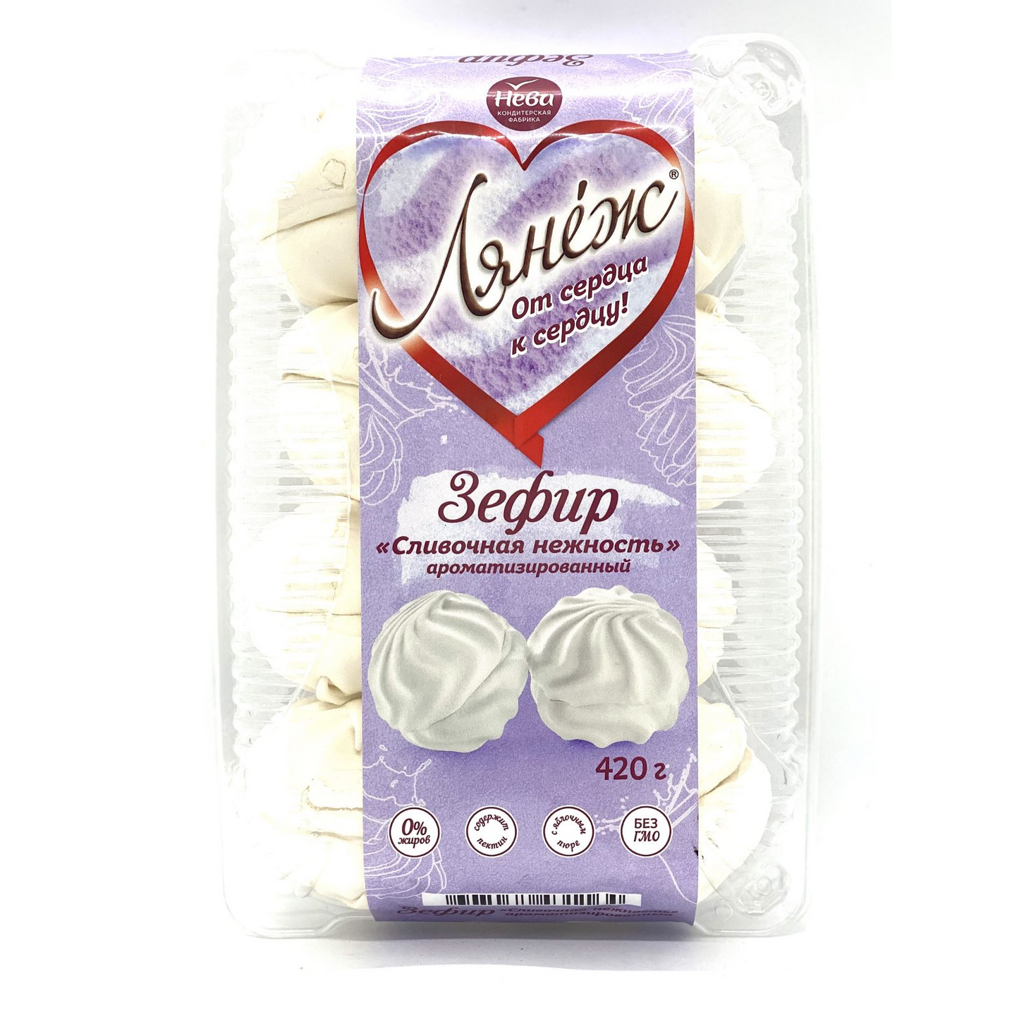 "La Neige" Marshmallow Zefir Milk Cream 420g