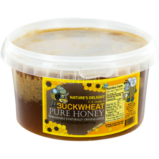 NATURE'S DELIGHT Buckwheat Honey  2lb