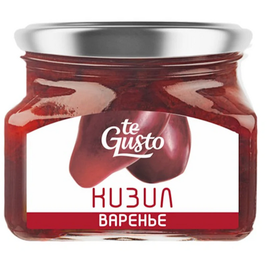 "TeGusto" Cornelian cherry Preserve  430g