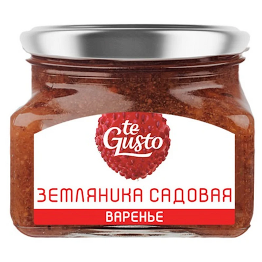 "TeGusto" Wild strawberry Preserve  430g