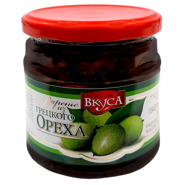 "Traditzii Vkusa" Preserved Green Walnut 500g