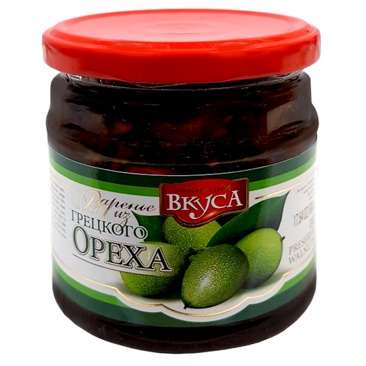 "Traditzii Vkusa" Preserved Green Walnut 500g