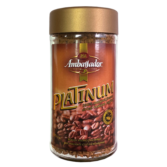 Ambassador Platinum Coffee Jar 190g