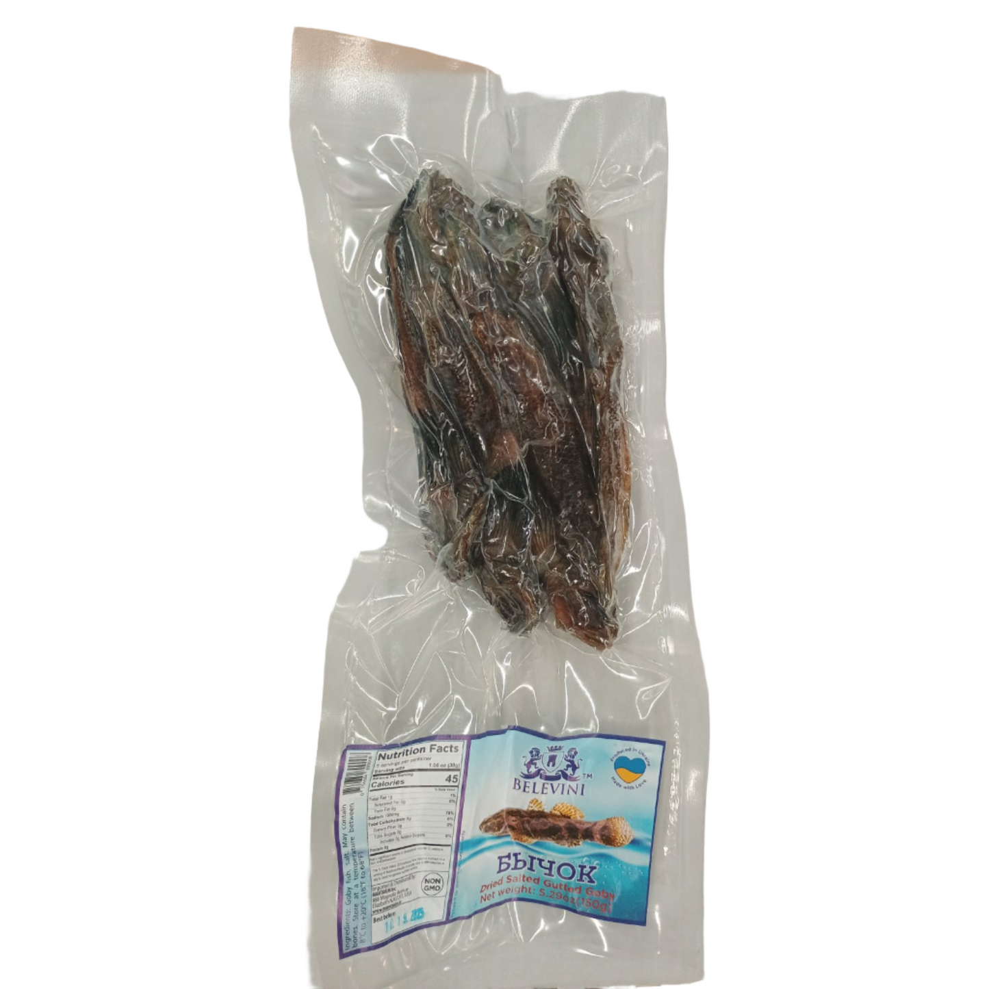 "Belevini" Dried Gobies (Bichok) 150g