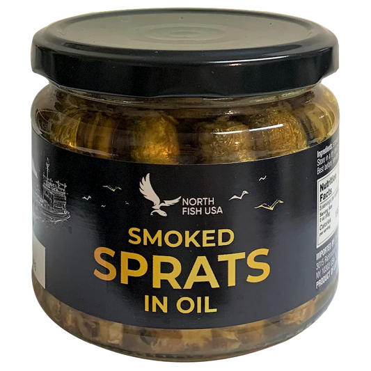"North Fish" Smoked Salaka in oil  Size 250g