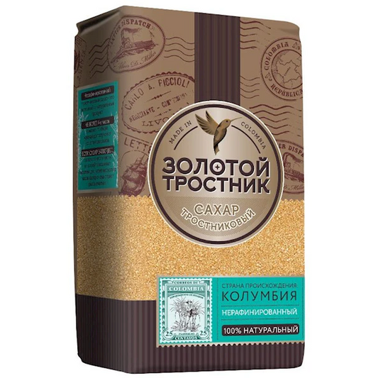 "Zolotoy Trostnik" Cane sugar by Mistral 900g