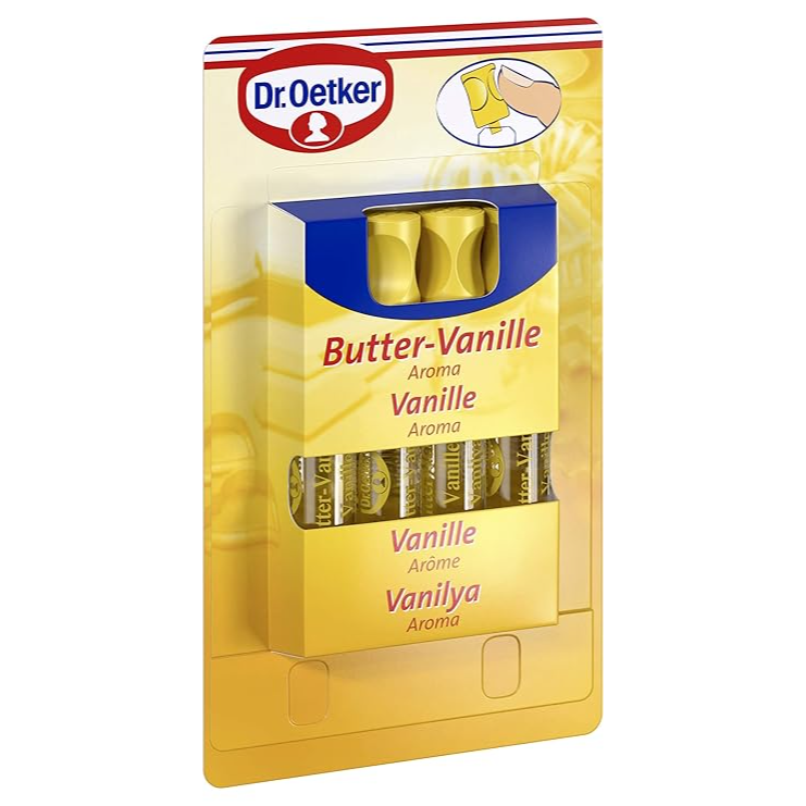 "Dr. Oetker" Backaroma Butter-Vanille 4 pcs x 2ml