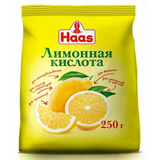 "Haas" Citric Acid 250g