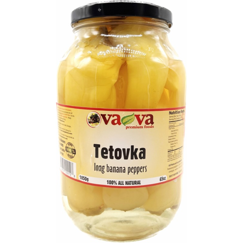 "VAVA TETOVKA" Banana Peppers  1850g
