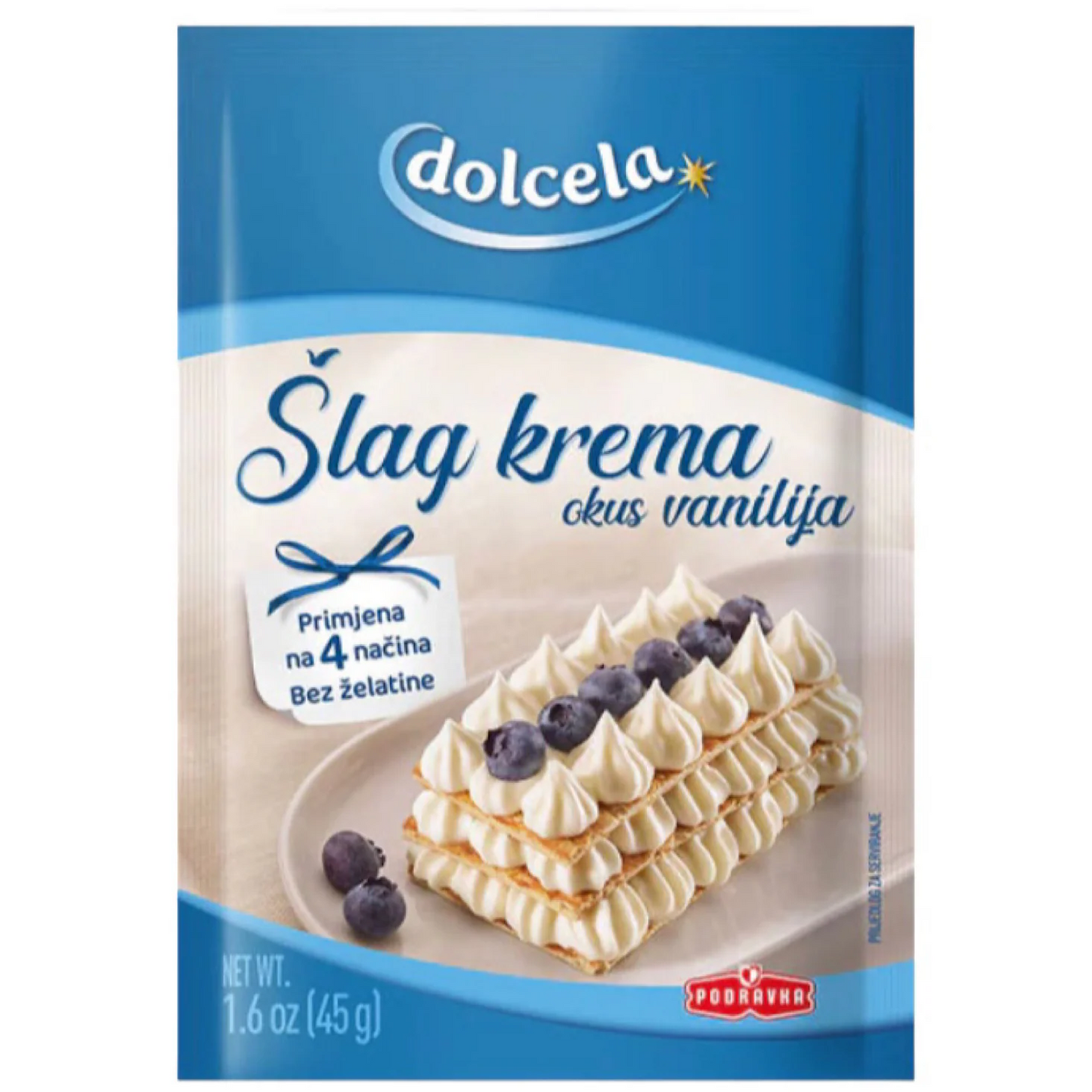Dolcela Slag Cream Vanilla 45g