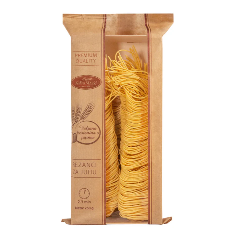 "Klara Mariс" Egg Tagliatelle Soup Noodles 250g
