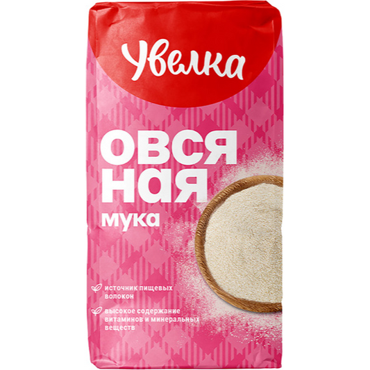 "Uvelka" Oat Flour 450g