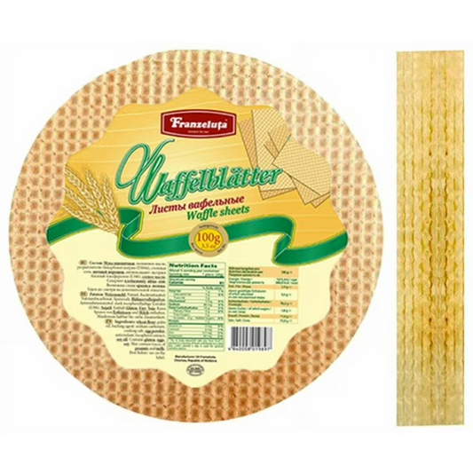 "Waffelblatt" Round Waffle Sheet 100g