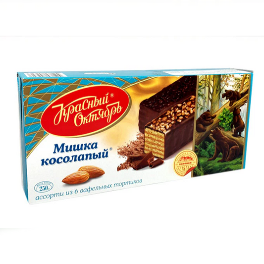 Wafer Cake "Mishka Kosolapyi" 250g