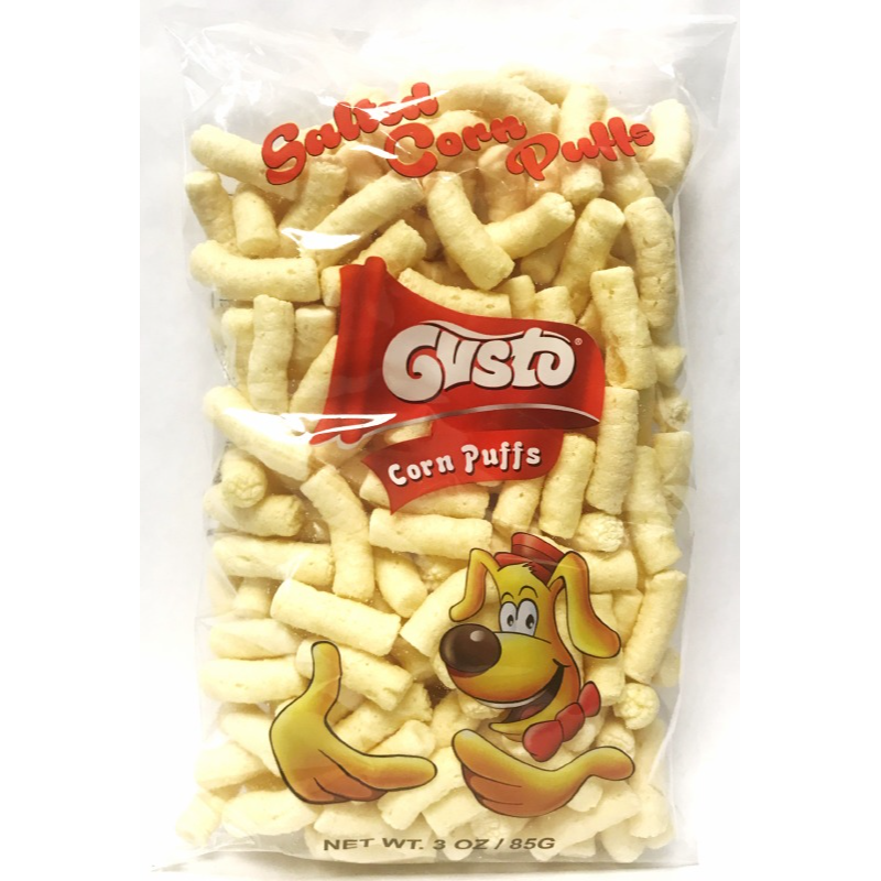 "Gusto" Pufuleti Plain Corn Puffs 85g