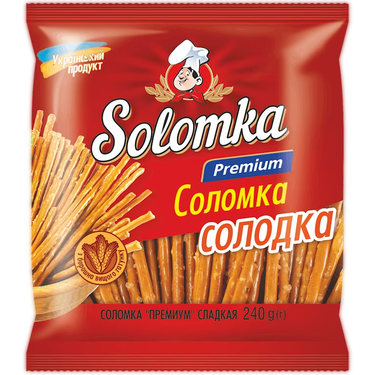 "Kukharchuk" Solomka Salted Bread Sticks 240g