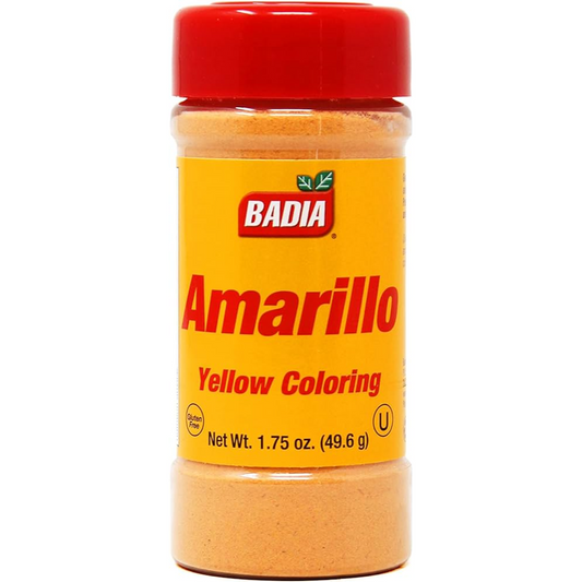 "BADIA" YELLOW COLORING 1.75oz