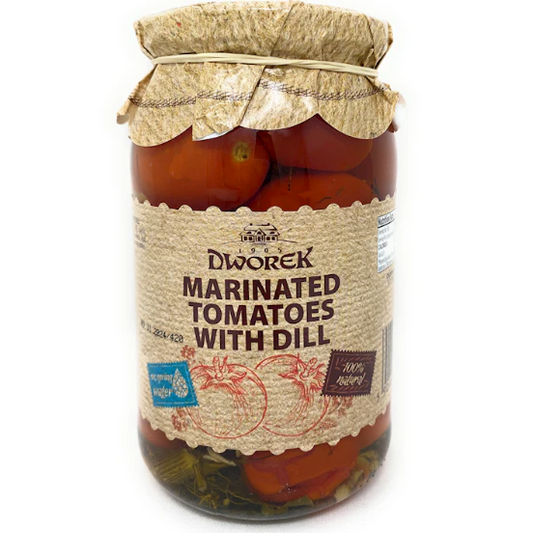 "Dworek" Tomatoes with Dill 900g